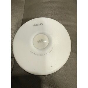 Sony CD Walkman D-EJ001 Portable CD Player G Protection White WMA MP3 works